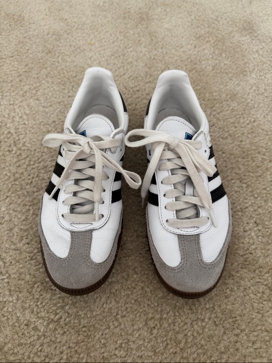 adidas Shoes - adidas White, Black and Gray Retro Trainer Sneakers